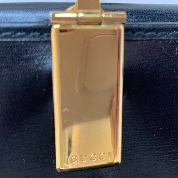 Gucci Horseshoe Leather wallet with box - Picture 9 of 12